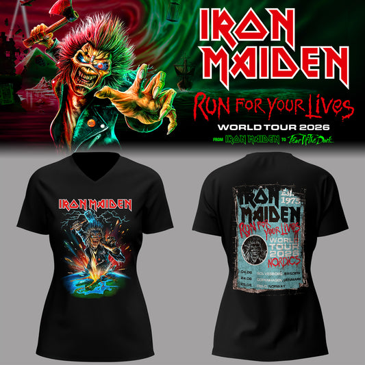 Limited Edition Run For Your Lives 2026 At Sölvesborg, Sweden V-neck Shirt