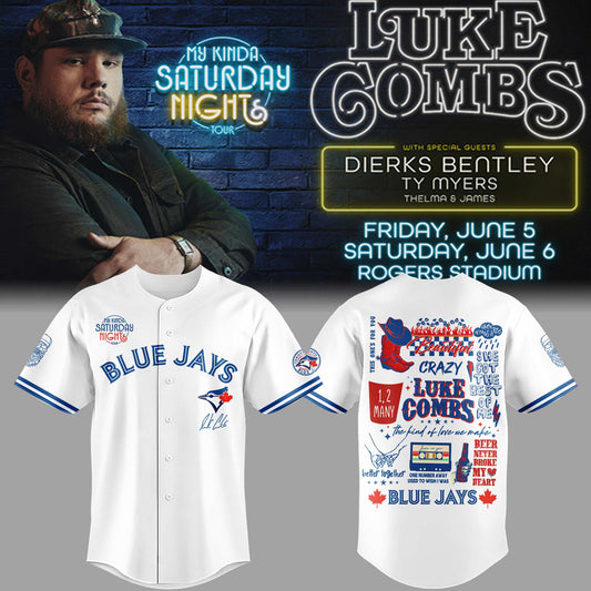 Limited Editon “My Kinda Saturday Night Tour” LC x Jays Jersey