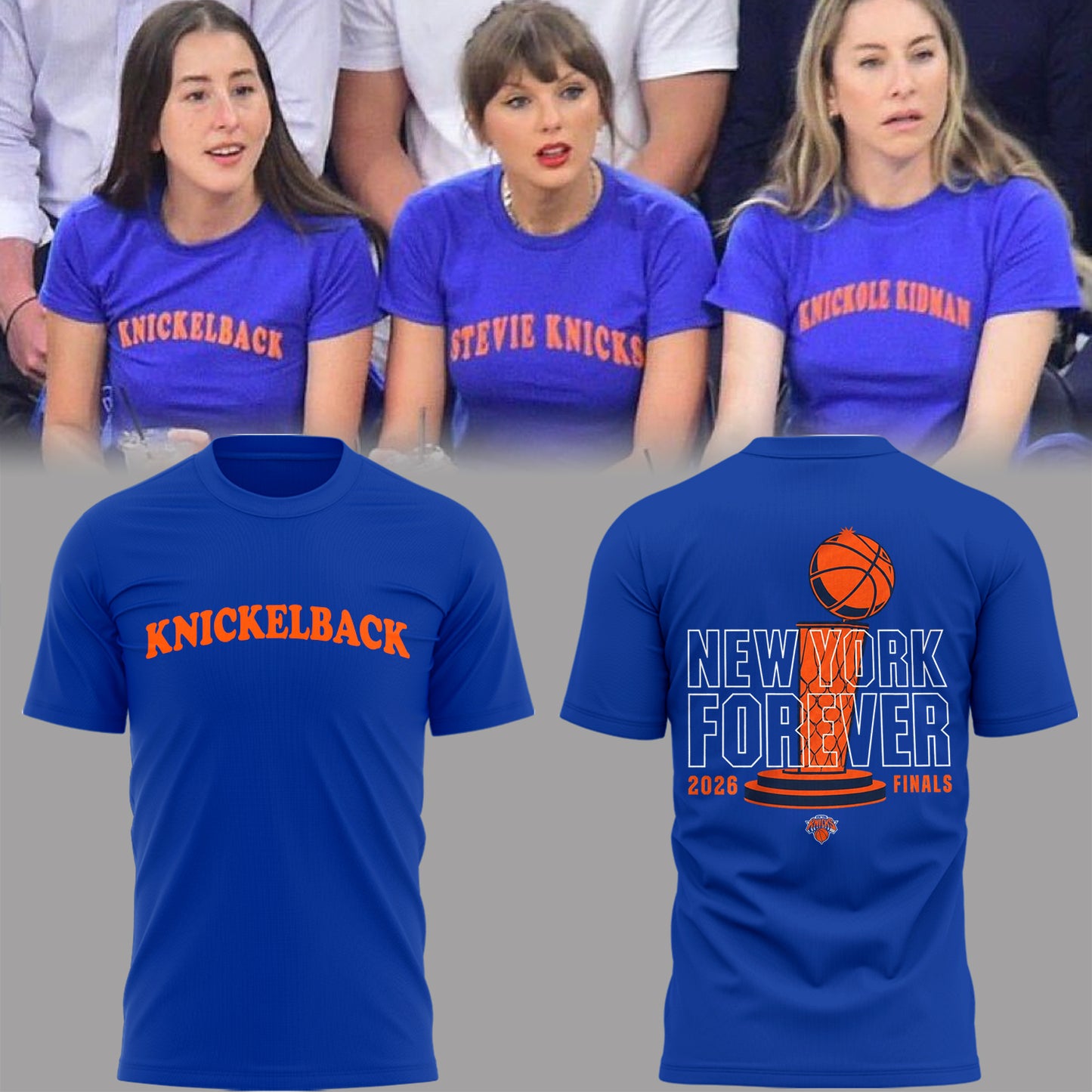 Limited Edition “Knickelback” 🏀 Shirt