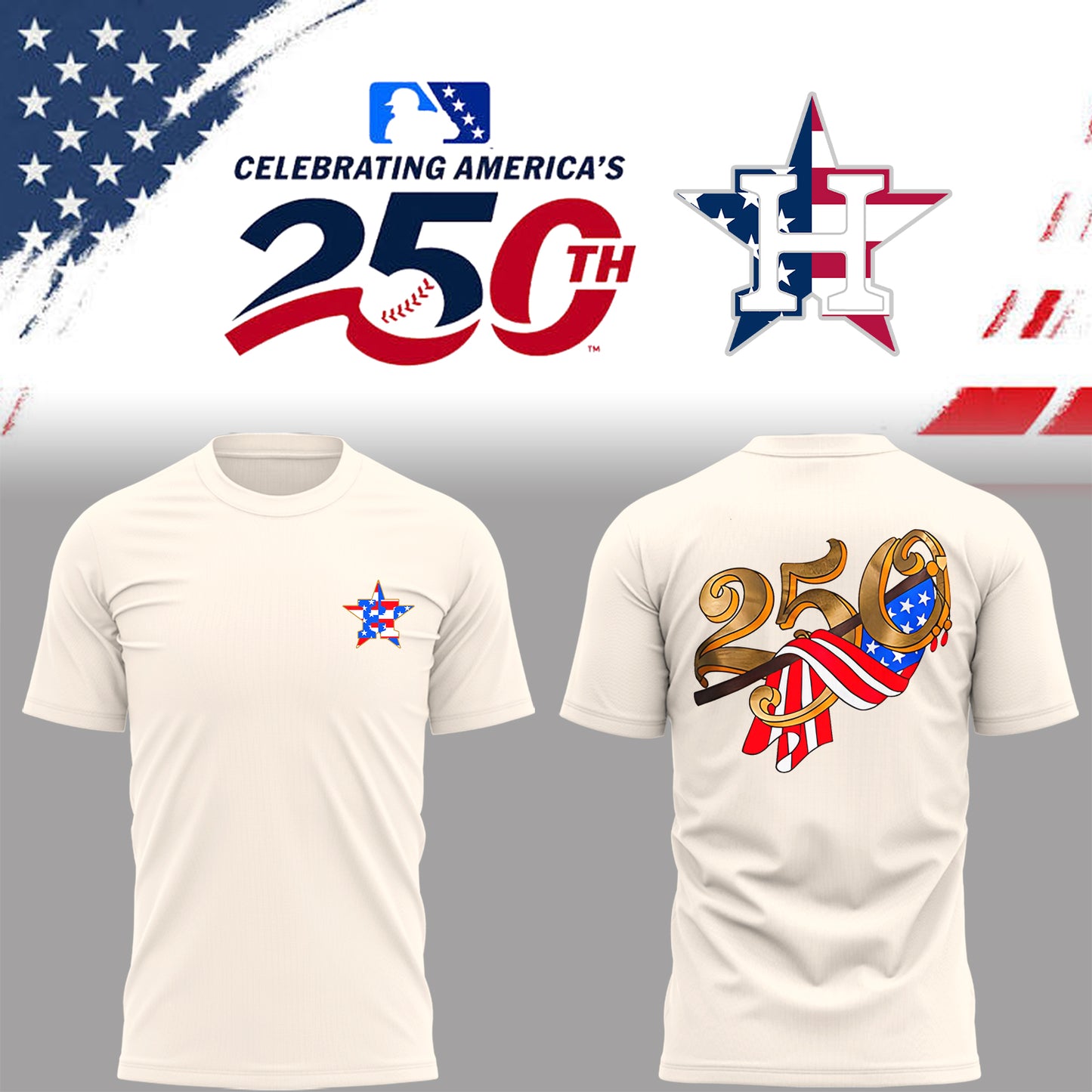 Astros Celebrating America’s 250th 🇺🇸⚾Shirt