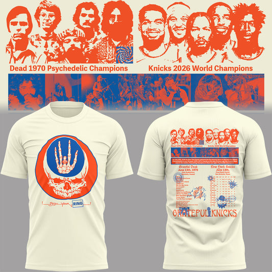 Limited Edition “Grateful Knicks” Championship Tshirt