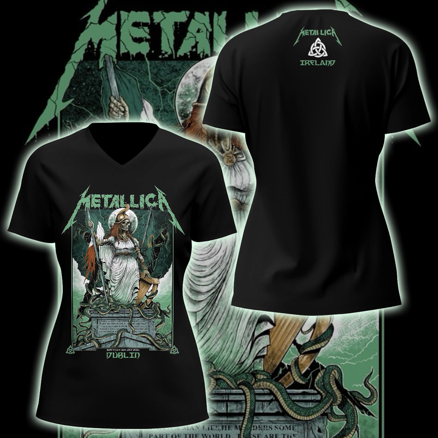 Limited Edition MTLC M72Dublin V-neck TShirt