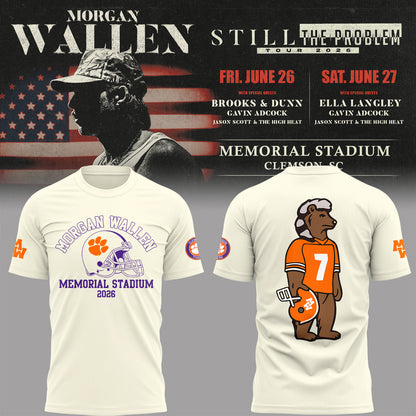 Limited Edition Still The Problem Tour 2026 At Memorial Stadium Shirt