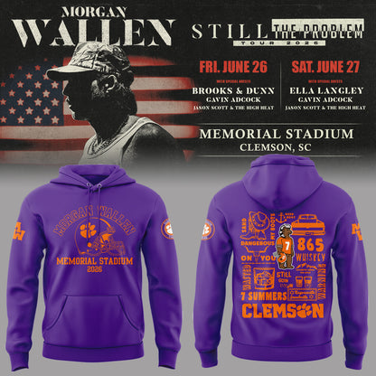 Limited Edition Still The Problem Tour 2026 At Memorial Stadium Hoodie
