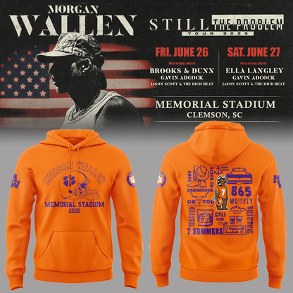 Limited Edition Still The Problem Tour 2026 At Memorial Stadium Hoodie