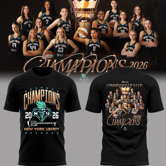 Liberty 🗽2026 Commissioner’s Cup Champions 🏀🏆Shirt