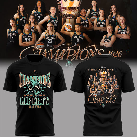 Liberty 🗽2026 Commissioner’s Cup Champions 🏀🏆Shirt