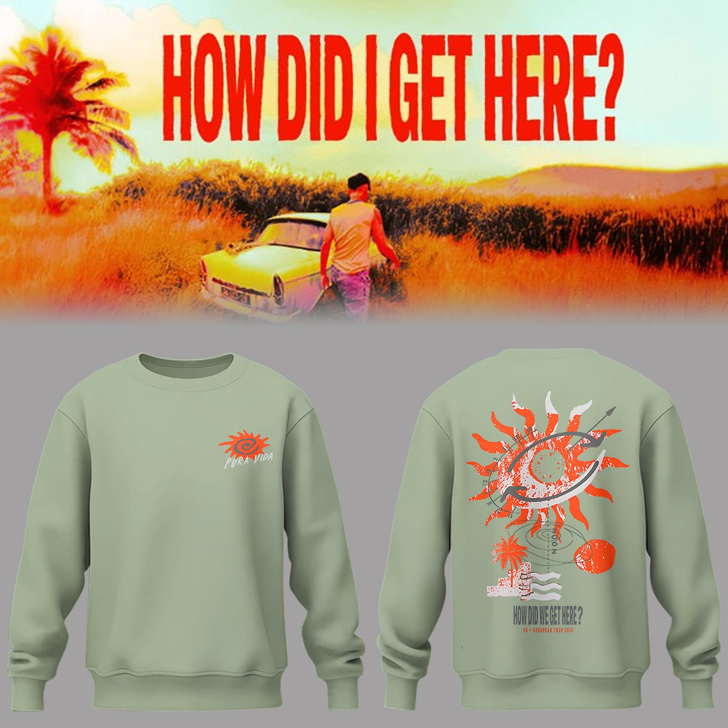Limited Edition How Did I Get Here? Sweatshirt
