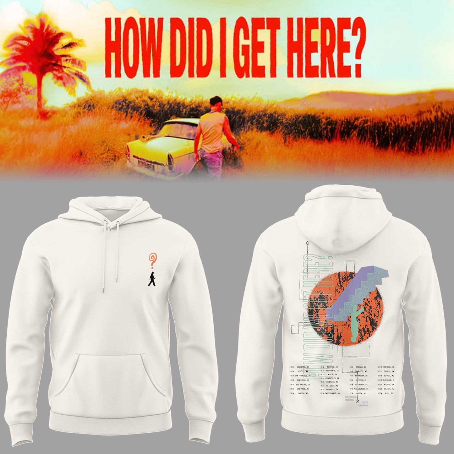 Limited Edition How Did I Get Here? Hoodie