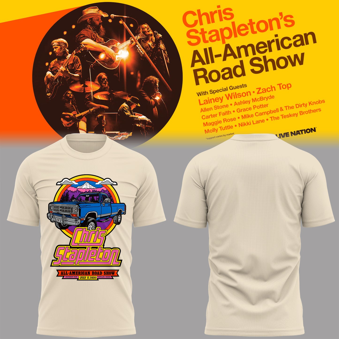 Limited Edition “All-American Road Show” in Shakopee,MN Tshirt