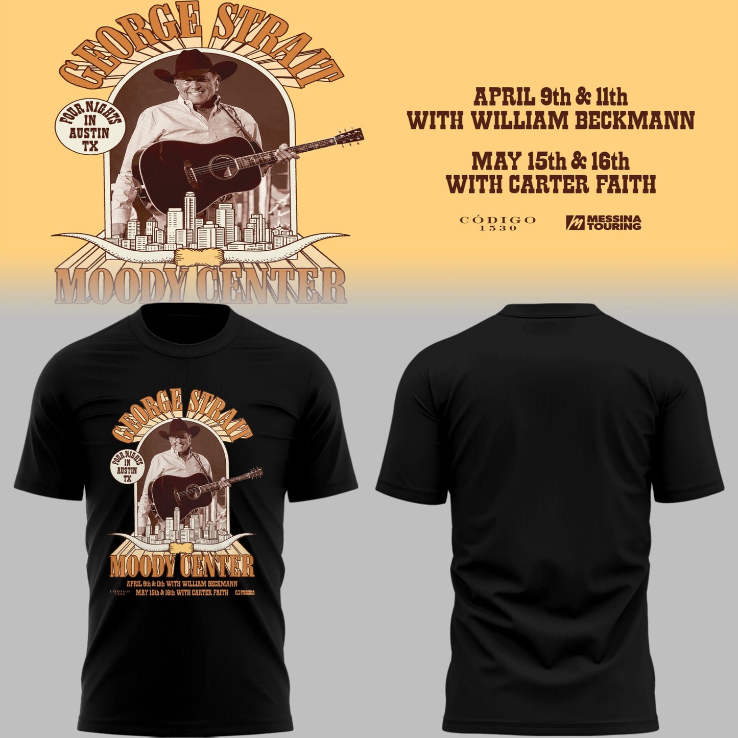 Texas GS returns to Moody Center on May 15 & 16TShirt