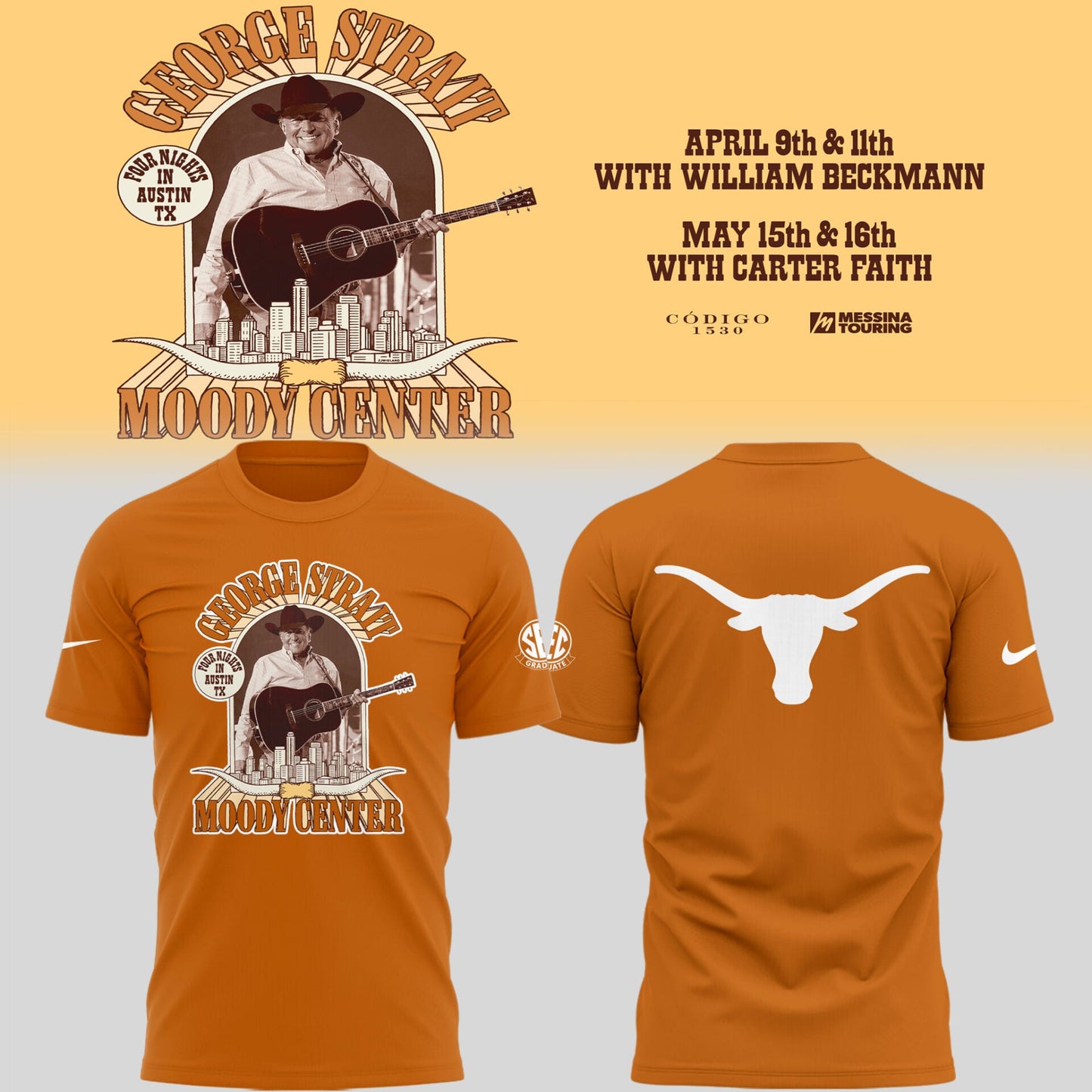 Texas GS returns to Moody Center on May 15 & 16TShirt