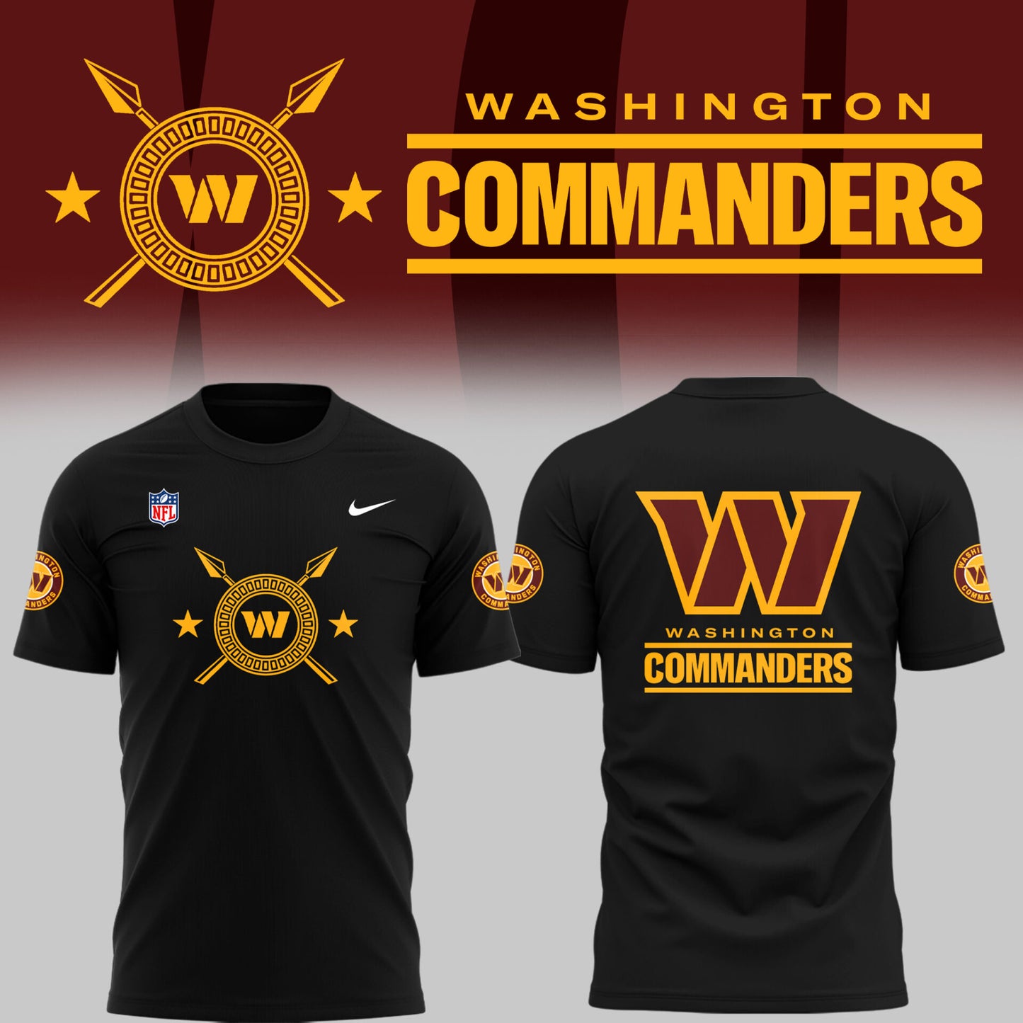 Limited Edition W.Commanders Franchise Focus Club Shirt