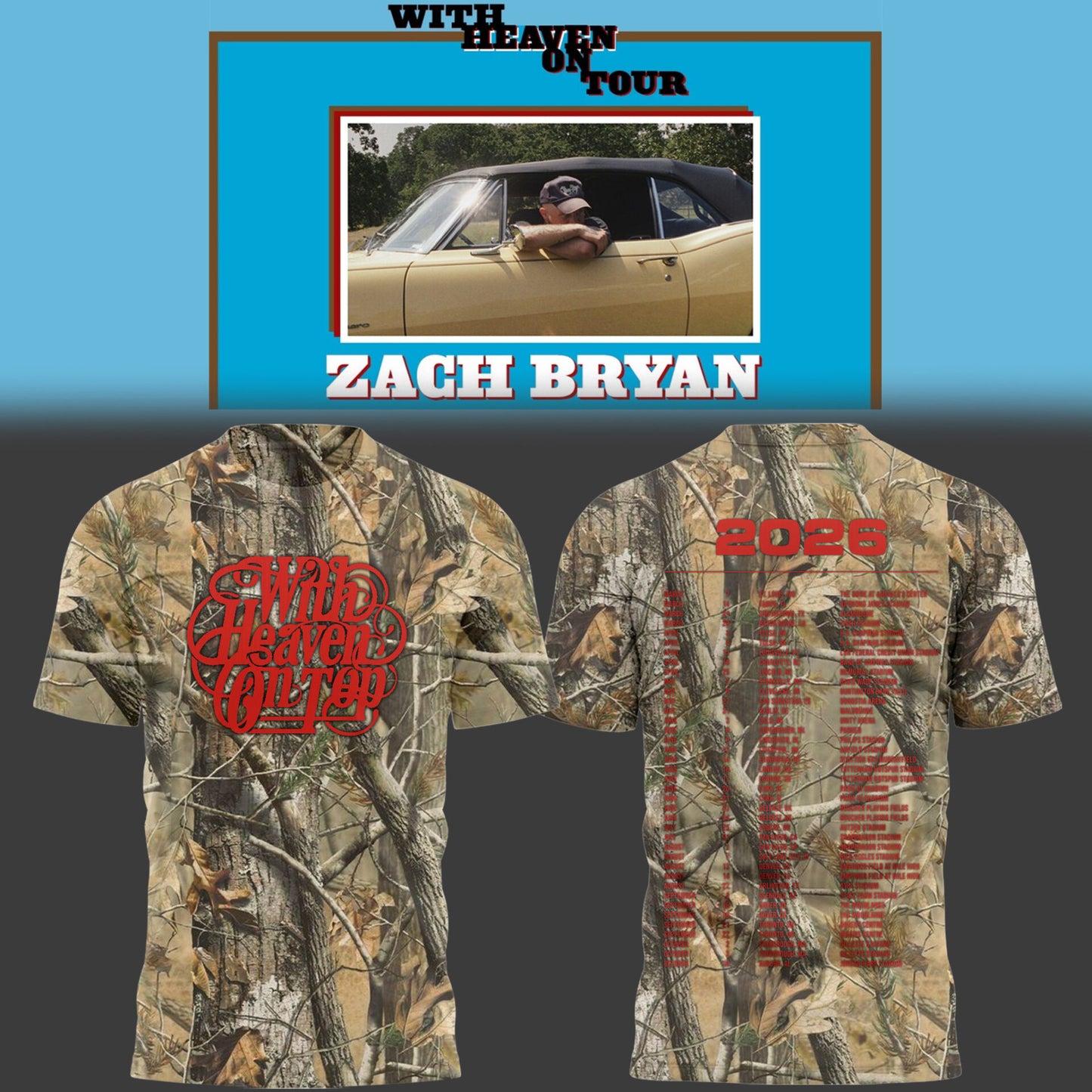 Limited Zach ?With Heaven On Tour 2026?