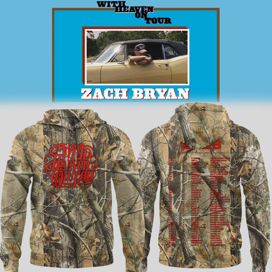 Limited Zach “With Heaven On Tour 2026.” Hoodie-PU26030712