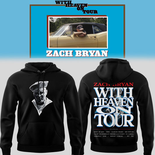 Limited Zach “With Heaven On Tour 2026.” Hoodie-PU26030933