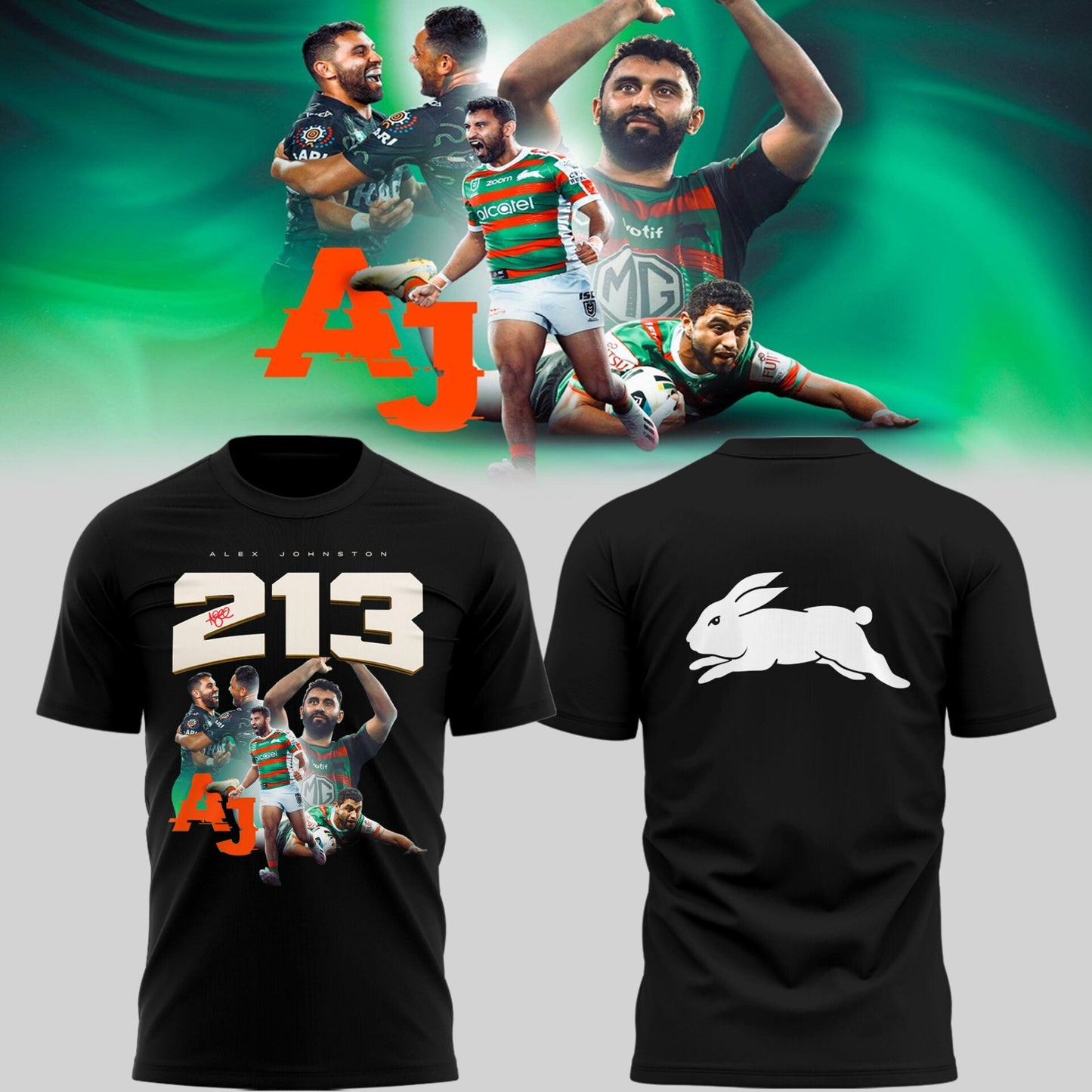Limited Edition Alex Johnston Record Breaker TShirt