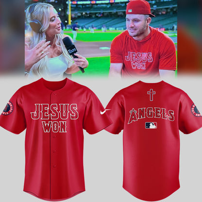 Limited Edition Jesus Won ✝️⚾ Jersey