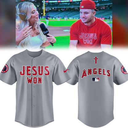 Limited Edition Jesus Won ✝️⚾ Jersey