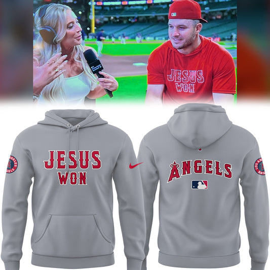 Limited Edition Jesus Won ✝️⚾ Hoodie