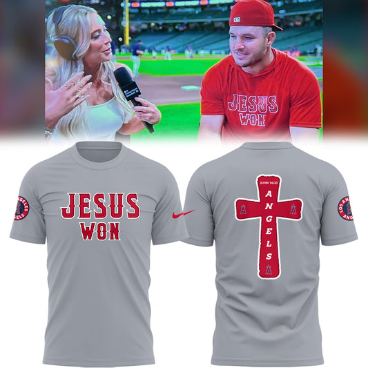 Limited Edition Jesus Won ✝️⚾ Shirt