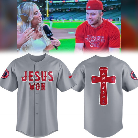 Limited Edition Jesus Won ✝️⚾ Jersey