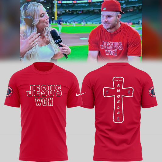 Limited Edition Jesus Won ✝️⚾ Shirt