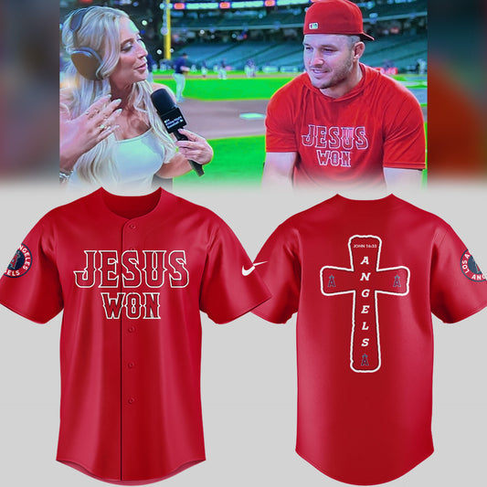 Limited Edition Jesus Won ✝️⚾ Jersey