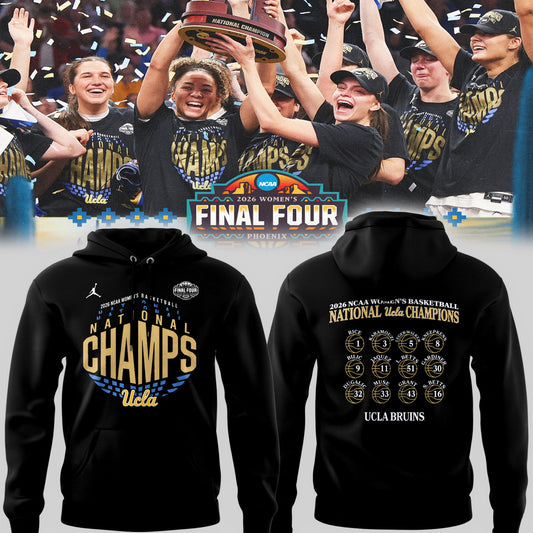 UCLA 🏀 𝐍𝐀𝐓𝐈𝐎𝐍𝐀𝐋 𝐂𝐇𝐀𝐌𝐏𝐈𝐎𝐍𝐒 Hoodie