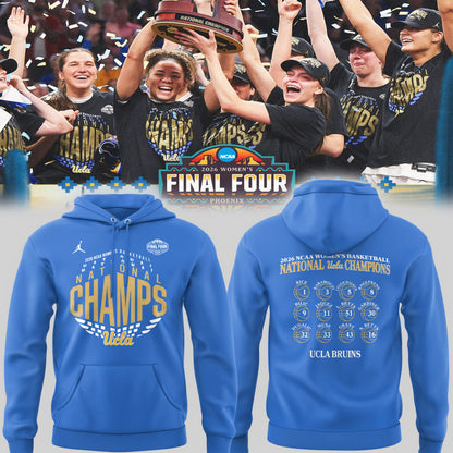 UCLA 🏀 𝐍𝐀𝐓𝐈𝐎𝐍𝐀𝐋 𝐂𝐇𝐀𝐌𝐏𝐈𝐎𝐍𝐒 Hoodie