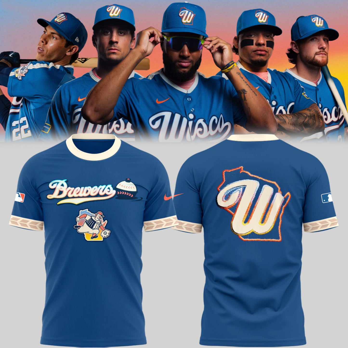 Brewers ⚾🧀City Connect Shirt