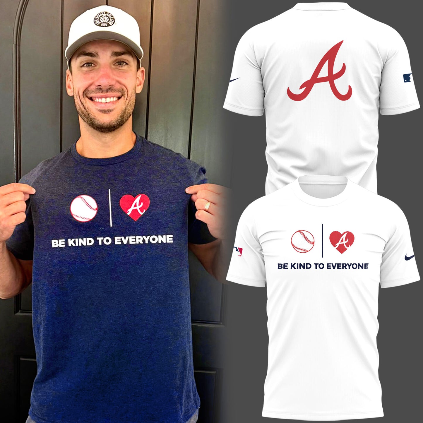 Atlanta ⚾ Be Kind To Everyone TShirt