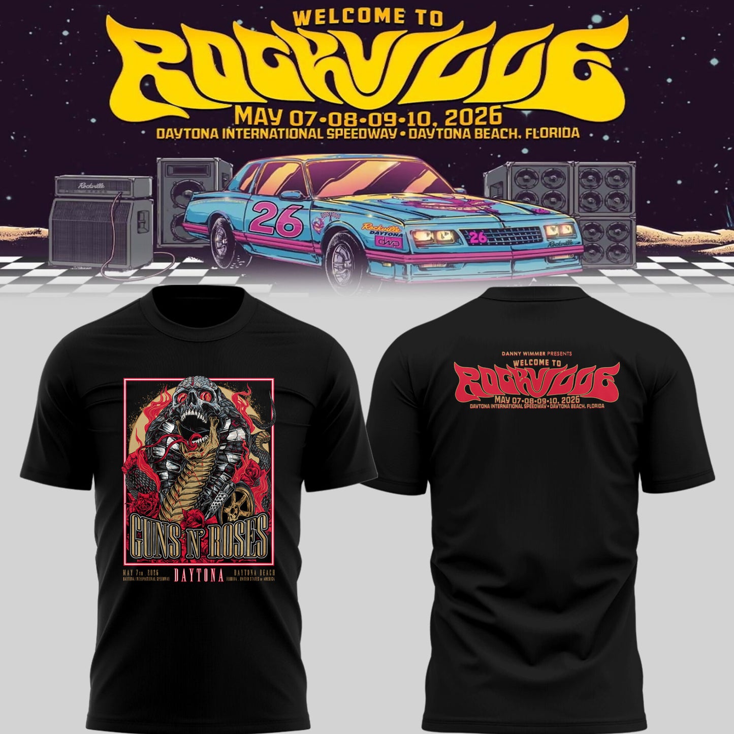 GnR 🎵 Welcome to Rockville, FL TShirt