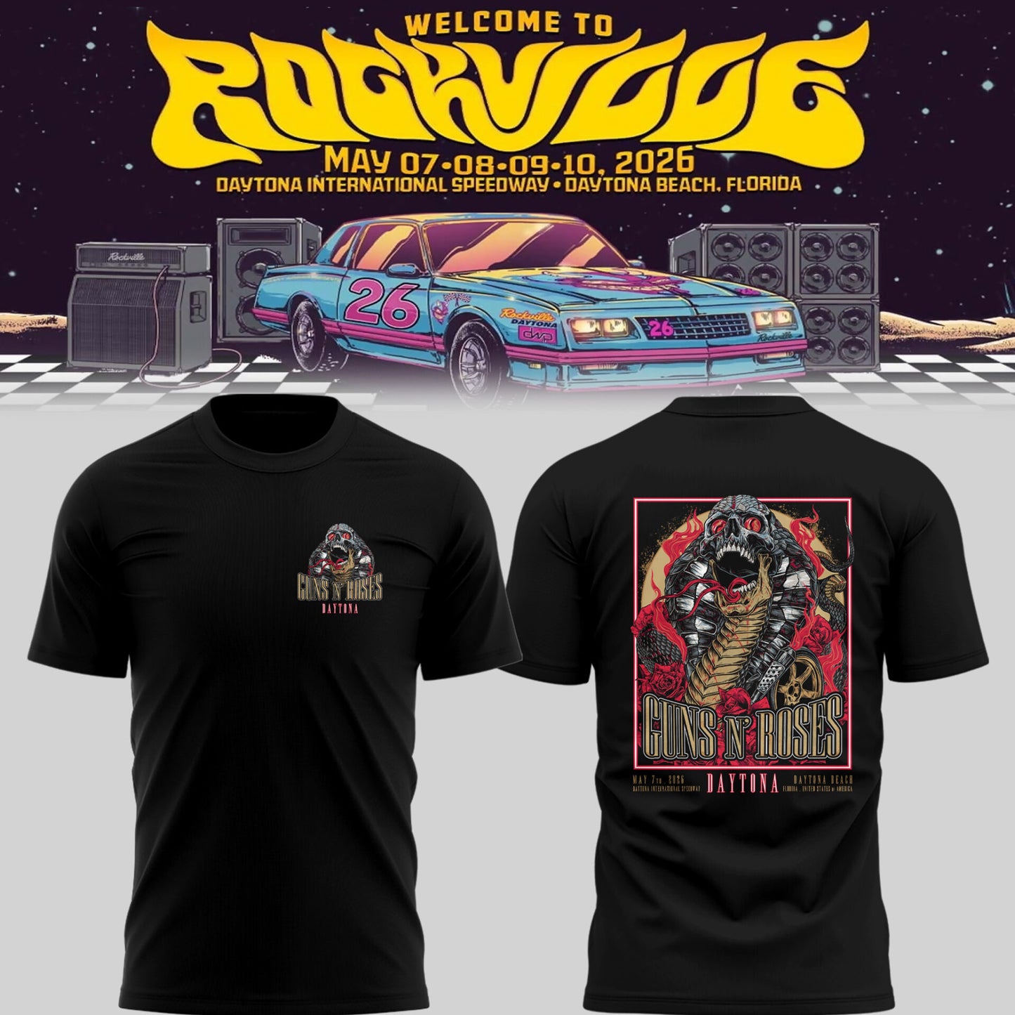 GnR 🎵 Welcome to Rockville, FL TShirt