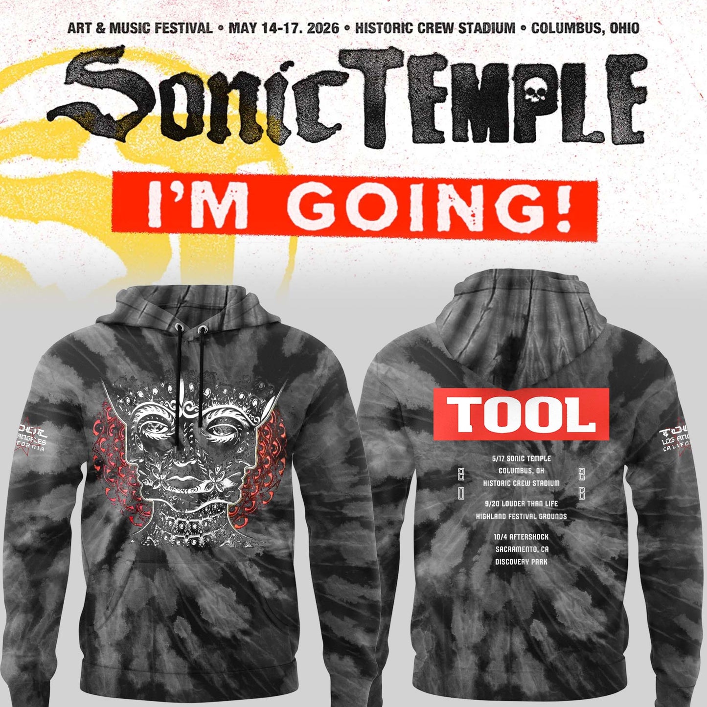 Limited Edition Sonic Temple Festival 2026 Hoodie