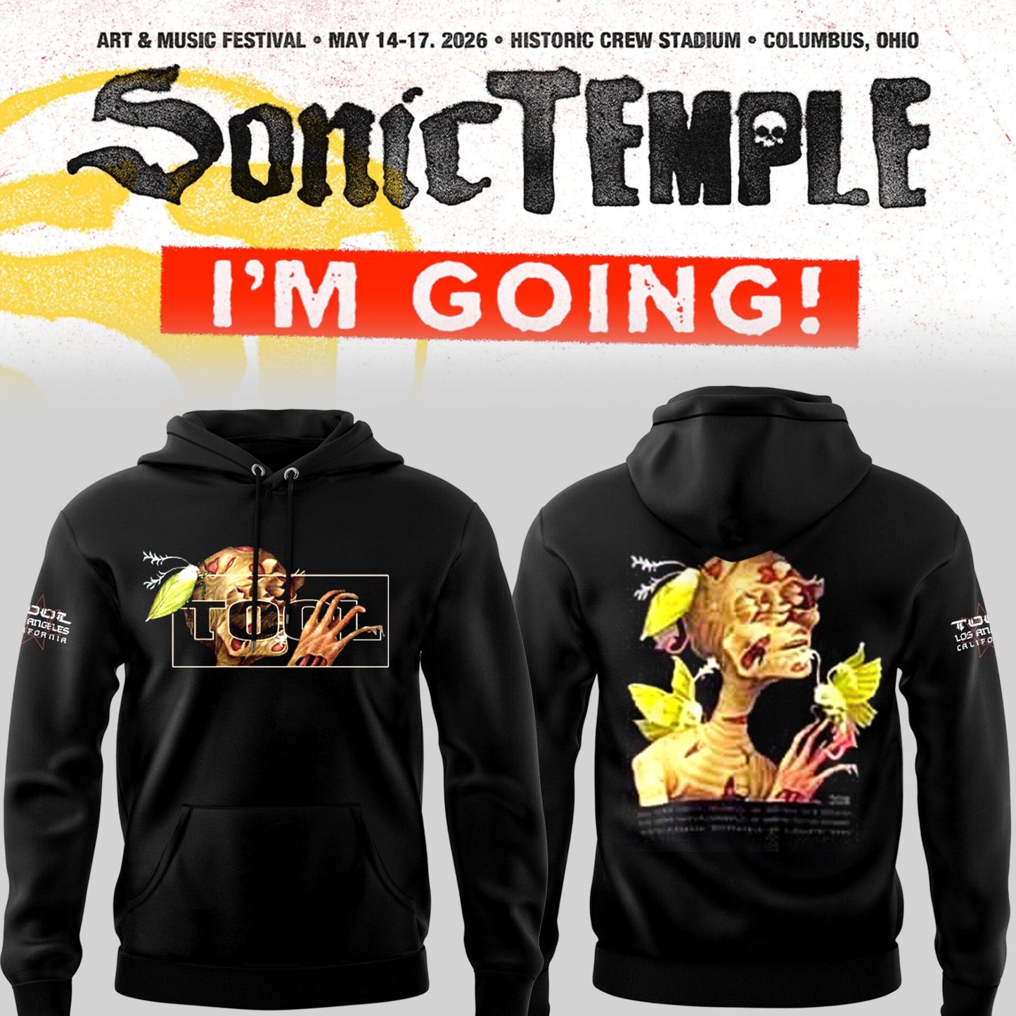 Limited Edition Sonic Temple Festival 2026 Hoodie