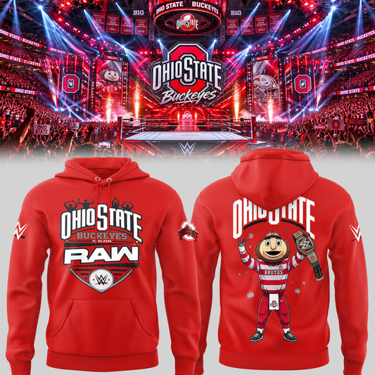 Limited Edition W.W.E Monday Night RAW At Schottenstein Center, Ohio Hoodie