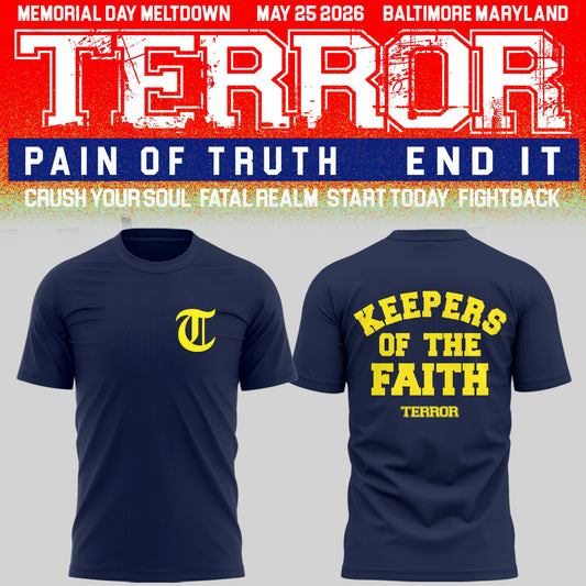 TERROR 🎵 MEMORIAL MELTDOWN in Baltimore 05/25/26 TShirt