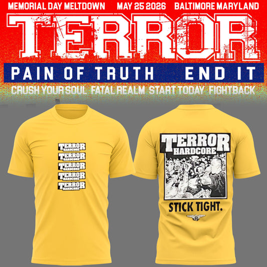 TERROR 🎵 MEMORIAL MELTDOWN in Baltimore 05/25/26 TShirt