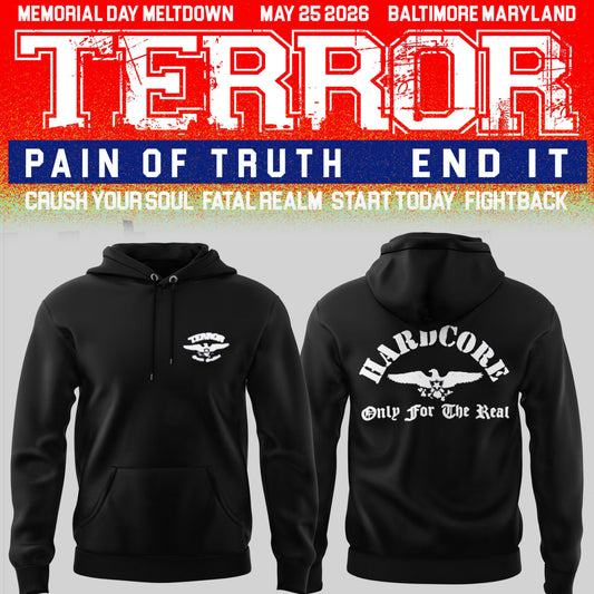 TERROR 🎵 MEMORIAL MELTDOWN in Baltimore 05/25/26 Hoodie