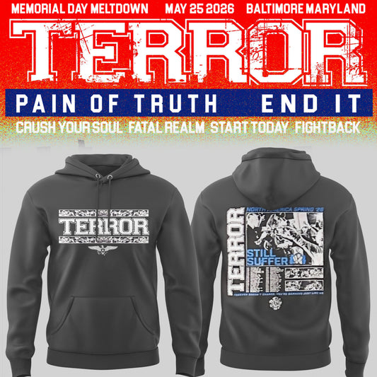 TERROR 🎵 MEMORIAL MELTDOWN in Baltimore 05/25/26 Hoodie
