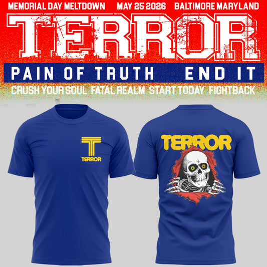 TERROR 🎵 MEMORIAL MELTDOWN in Baltimore 05/25/26 TShirt