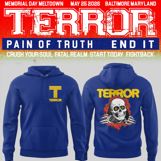 TERROR 🎵 MEMORIAL MELTDOWN in Baltimore 05/25/26 Hoodie