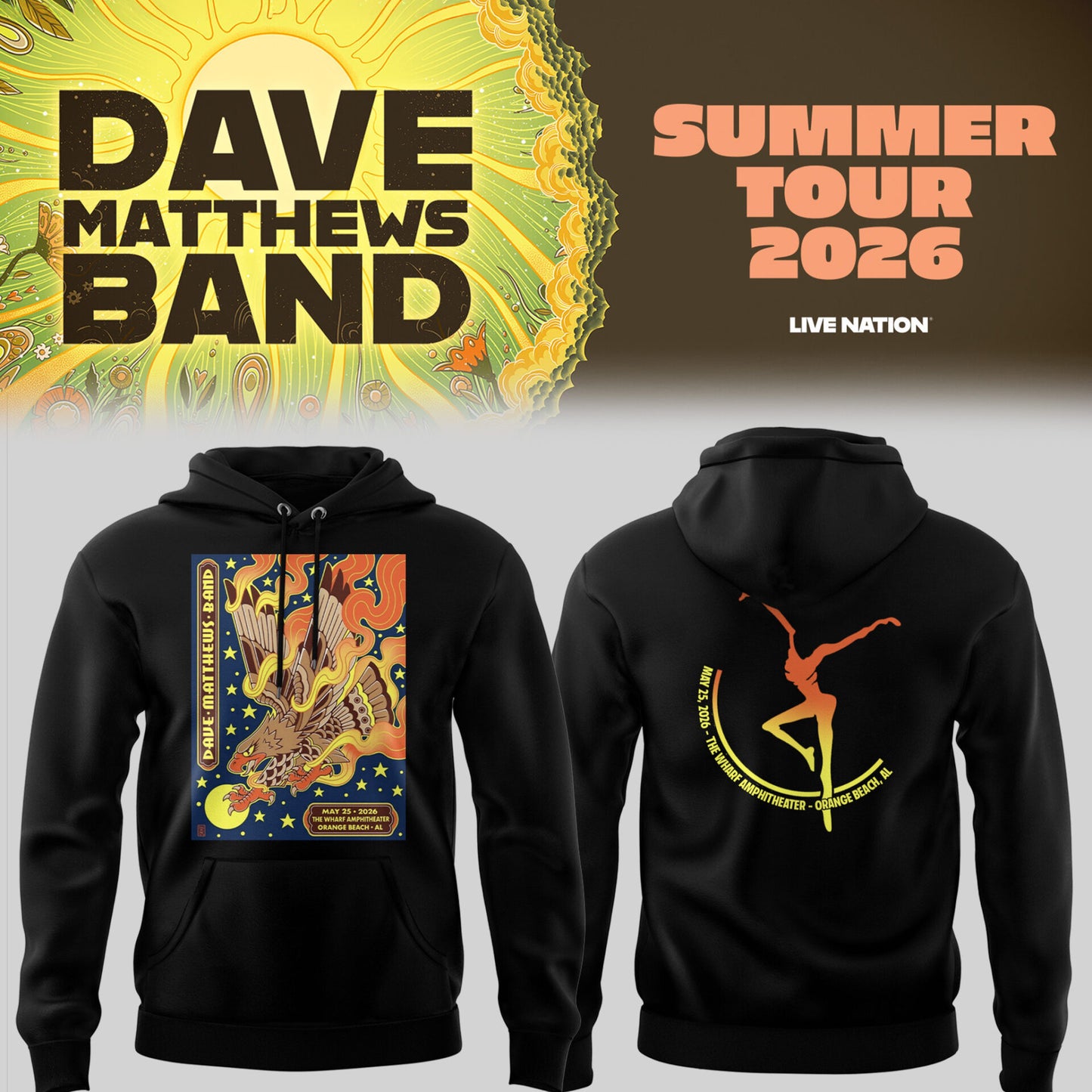 Limited Edition DMB Tour 2026 Shirt