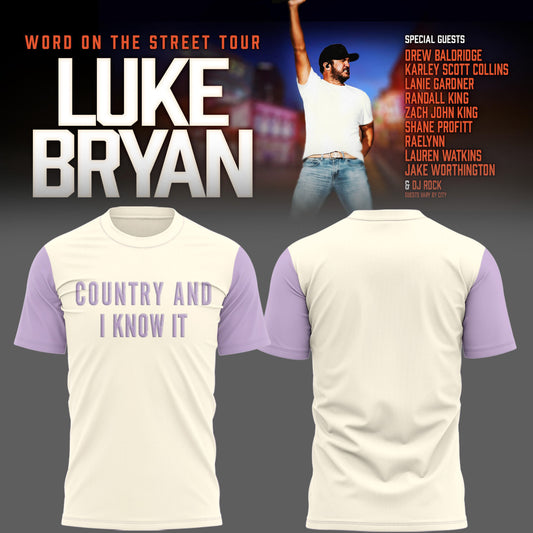 LB “Word On The Street Tour” 🎤🤠 Shirt