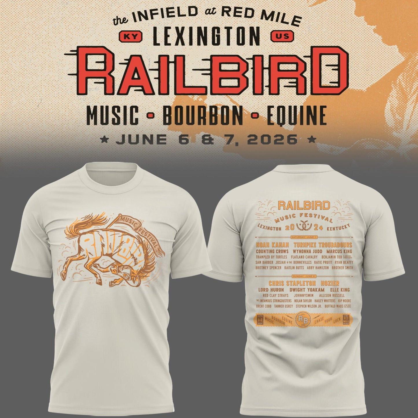 Railbird Festival 🎸🤠🌾🎶 Shirt