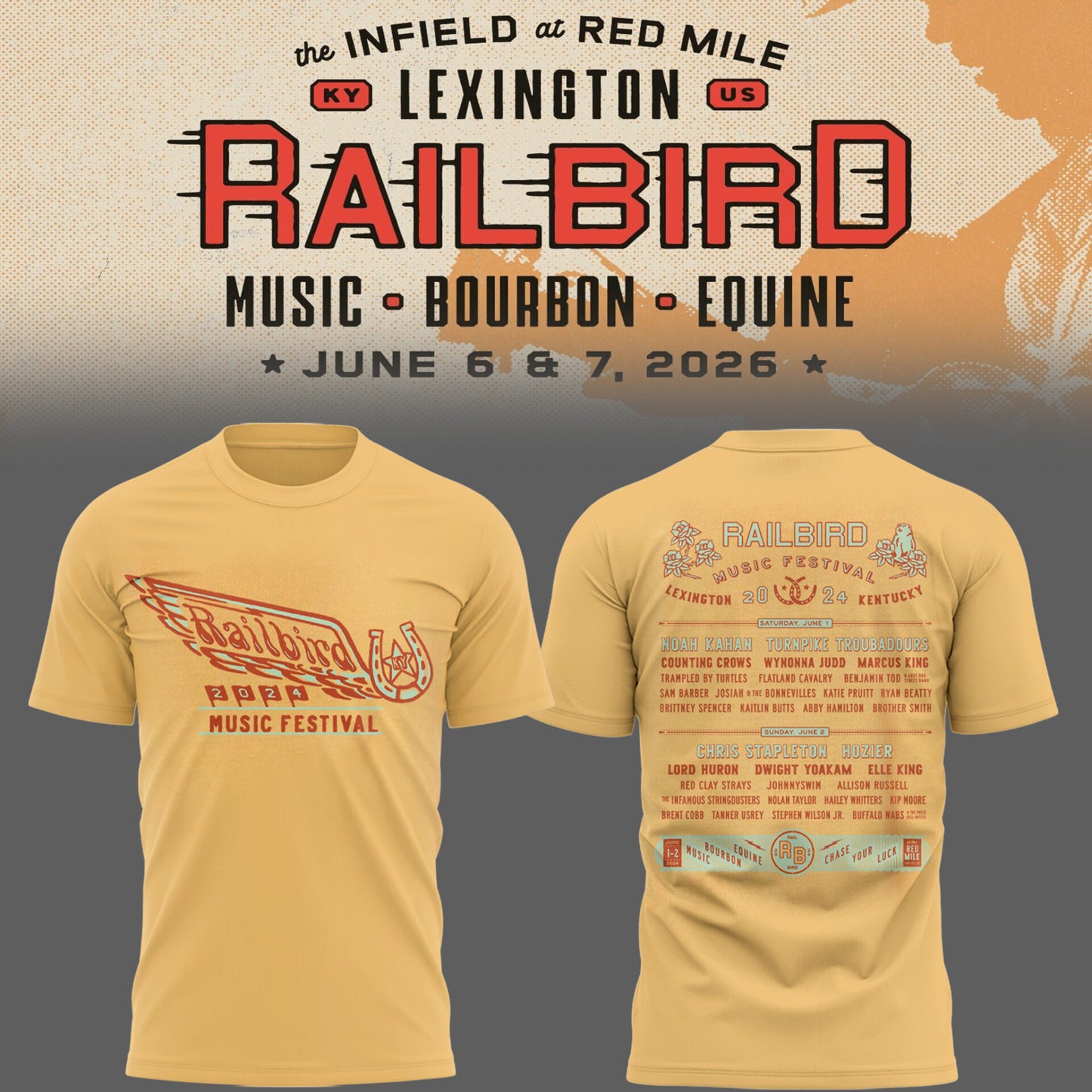 Railbird Festival 🎸🤠🌾🎶 Shirt