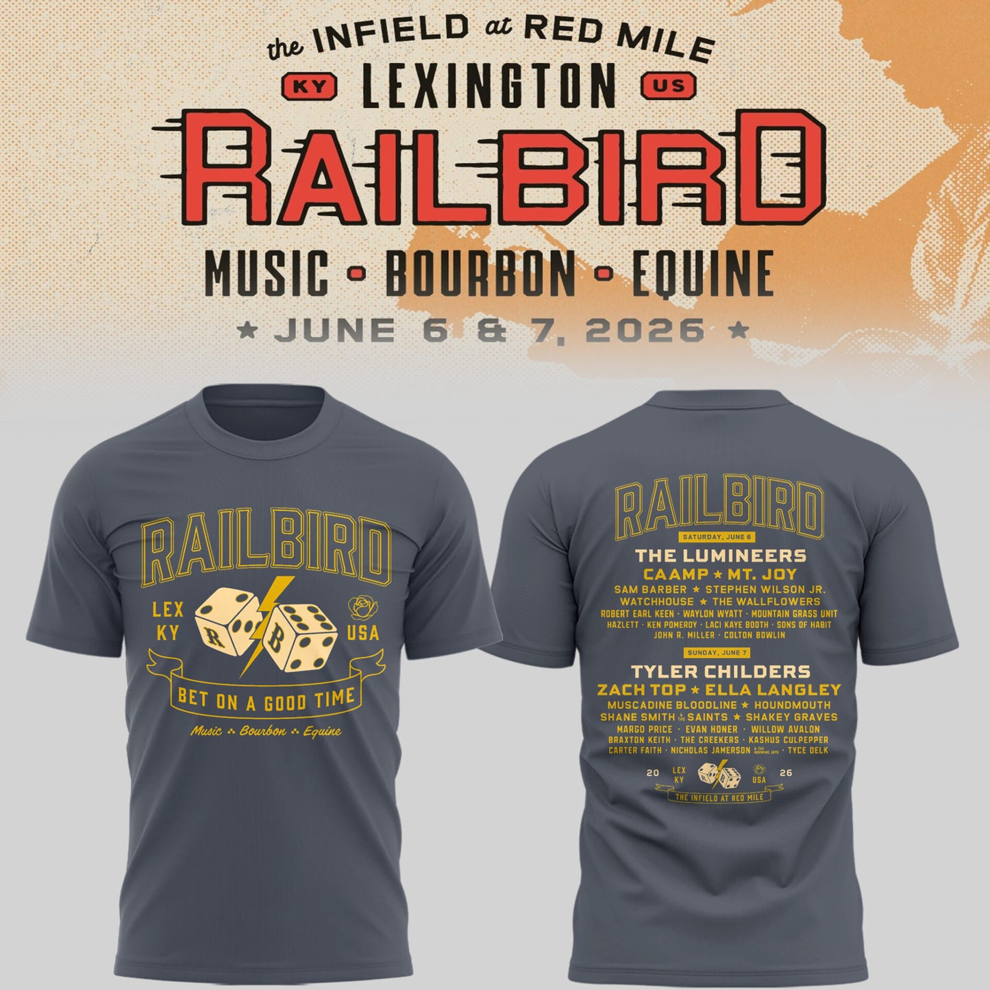 Railbird Festival 🎸🤠🌾🎶 Shirt