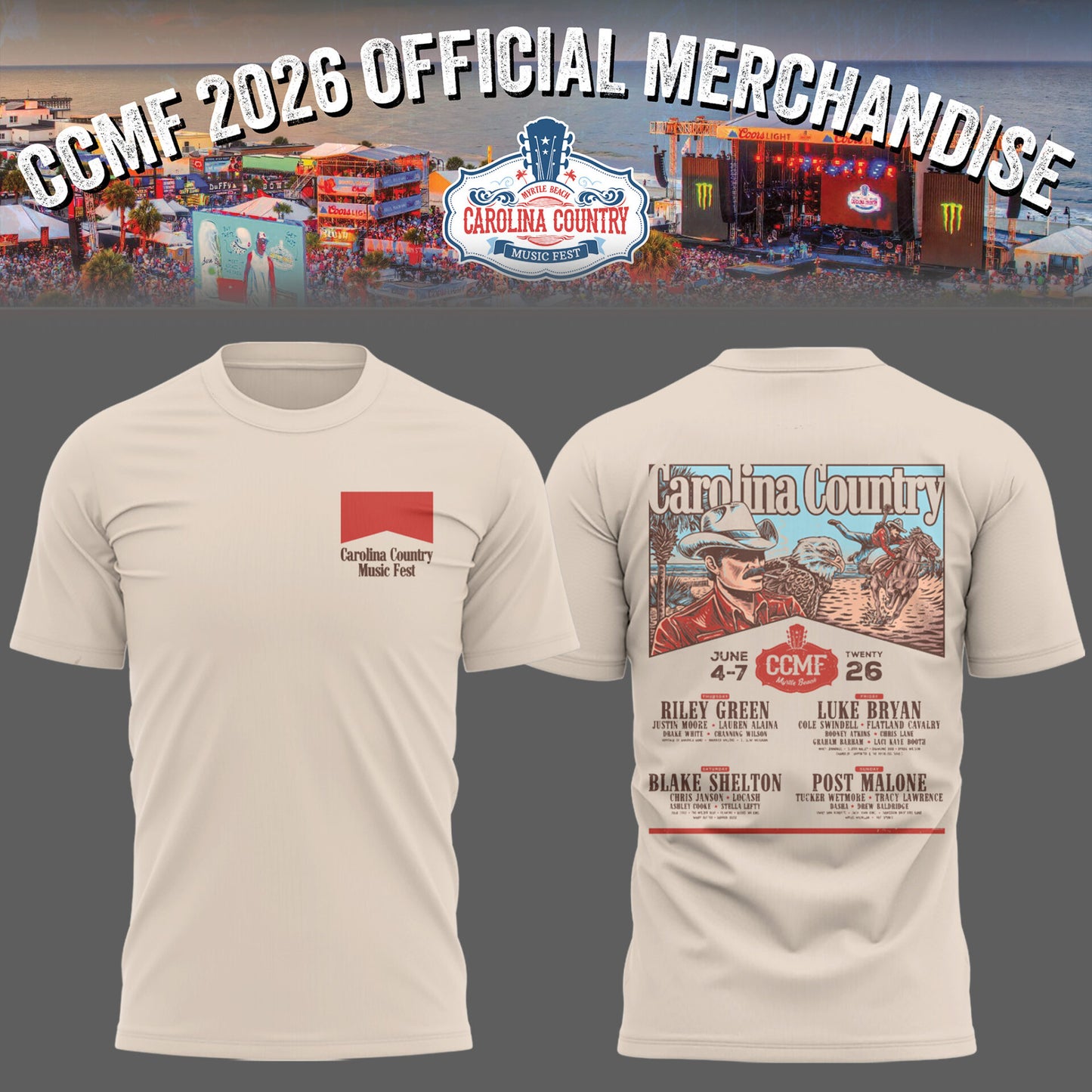 CCMF exclusive TShirt