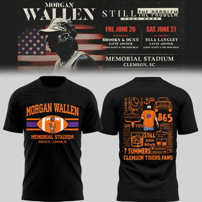 MW x Clemson Tigers Football - Still The Problem Tour 2026 T-Shirt